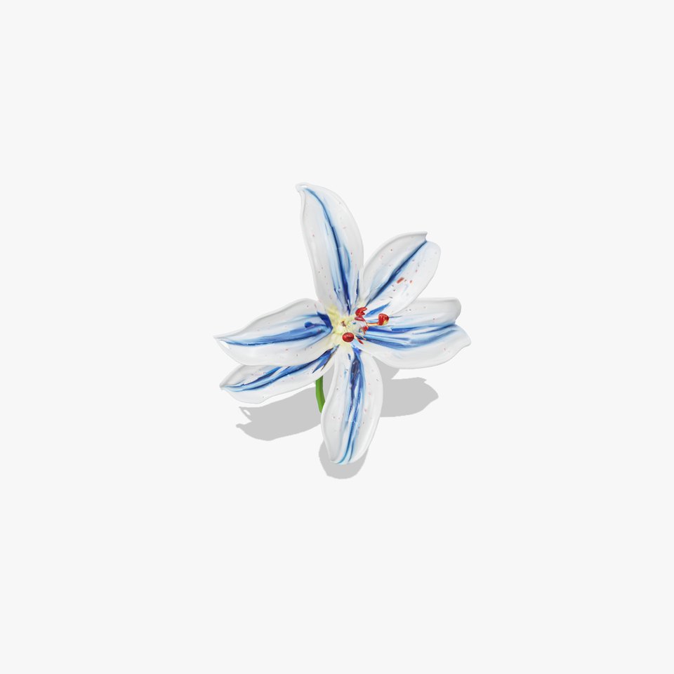 Elegant Lily Flower D Model Pack